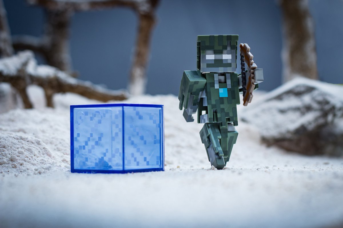 Jazwares's tweet photo. This @Minecraft Stray Action Figure is fully-articulated and includes moveable or removable game-authentic features true to his character. Give him a good home today! https://t.co/ITAuUm9PlR #minecraft #minecrafttoys #minecraftfigures #minecrafttoy #toys #gaming #videogames https://t.co/7NpxFgPbgO