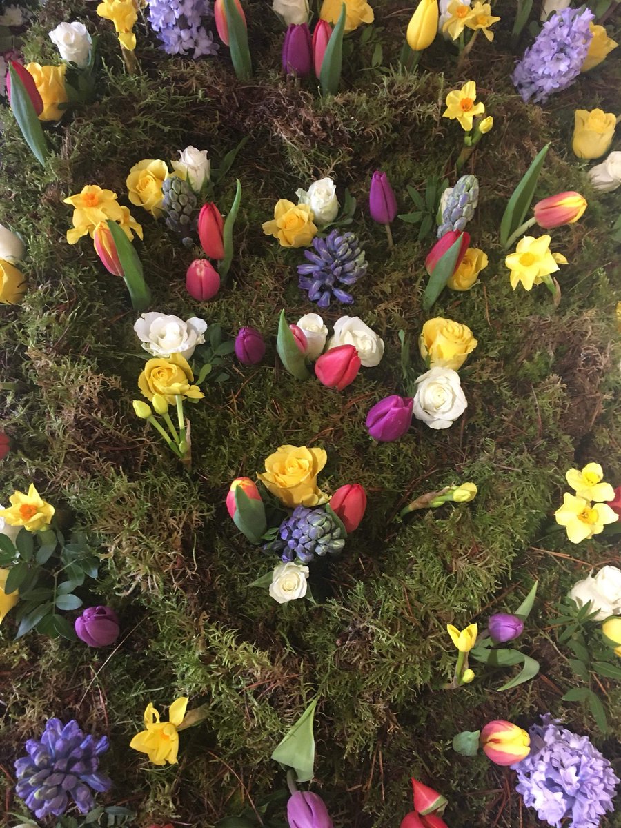 Pureflowers_'s tweet photo. We were asked to create a bespoke floral tribute piece recently and received some lovely feedback today #worcestershirehour florist #Stourport #funeralflowers #floral tribute https://t.co/NmaXIgZgst