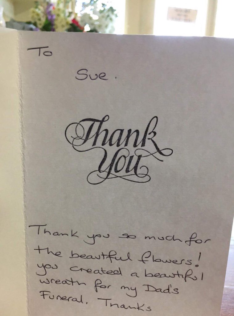Pureflowers_'s tweet photo. We love what we do, but getting feedback, although not expected, is always nice. #worcestershirehour #thankyou #florist #Stourport https://t.co/6IvweXgfPL