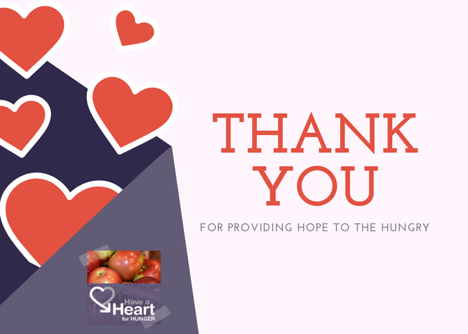 EECM_Pittsburgh's tweet photo. We want to sincerely thank everyone who donated to our annual Have a Heart for Hunger campaign. You helped us raise more than ever- over $22,787 and counting!
Thank you for giving the gift of hope.
#HaveAHeartForHunger #Hope #EECM https://t.co/jZHVg7keBO