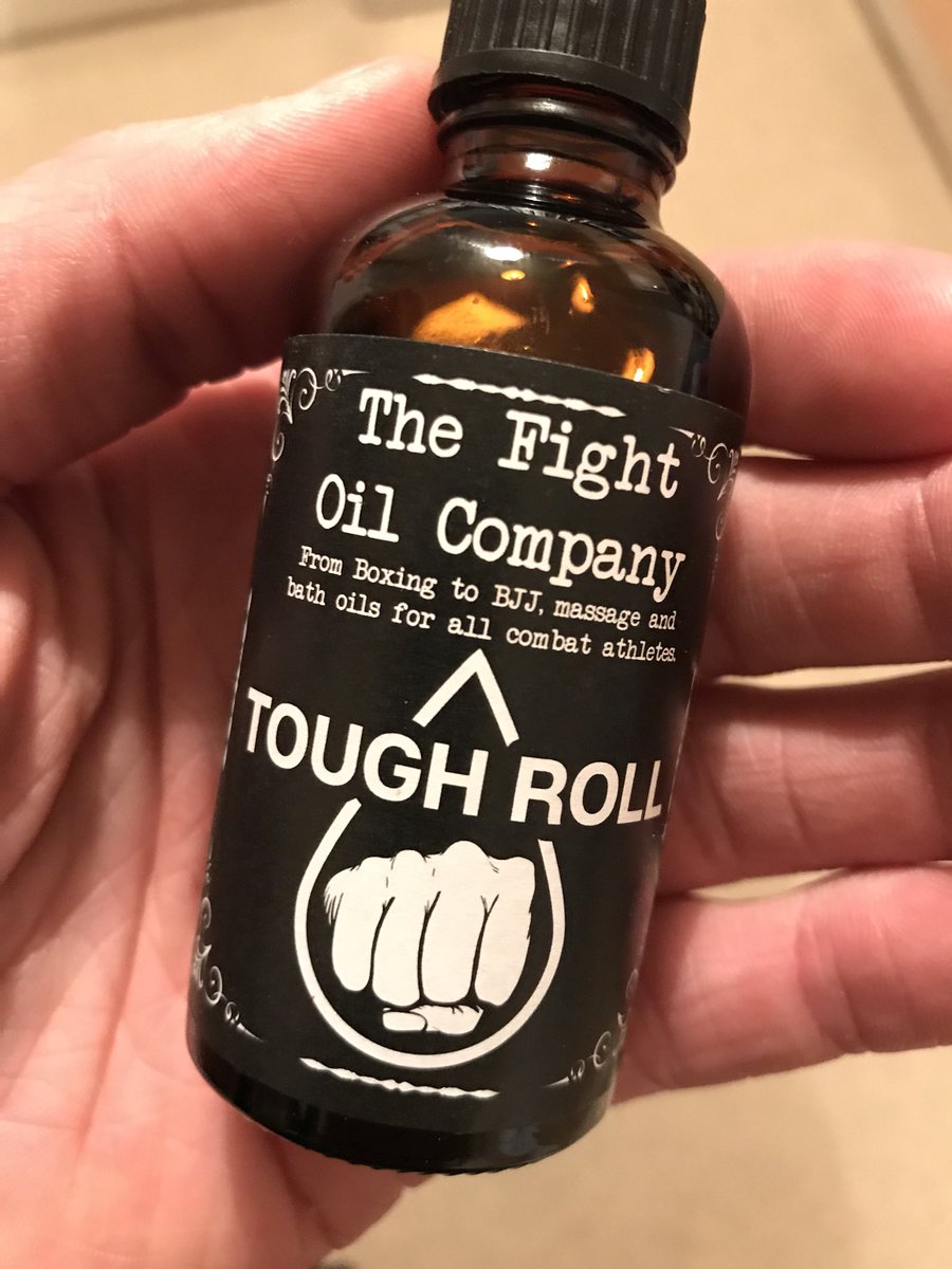 GaryBrettHall's tweet photo. If you haven’t already tried @TheFightOilCo  TOUGH ROLL you need too! Great products at https://t.co/iO7r7Jzufj… thanks for the support 👍 #ToughRoll https://t.co/FnxeZ4D7PT