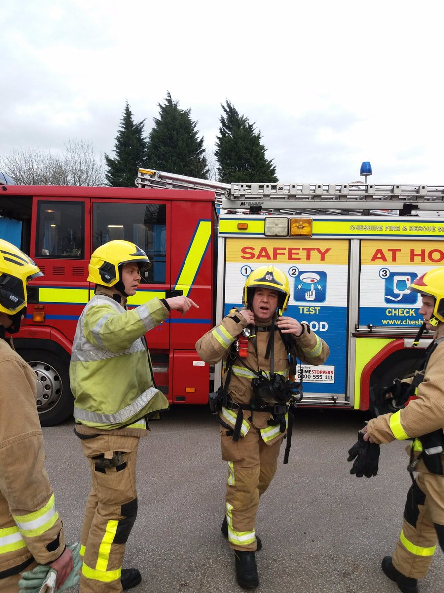 Bollington Fire Station tweet media