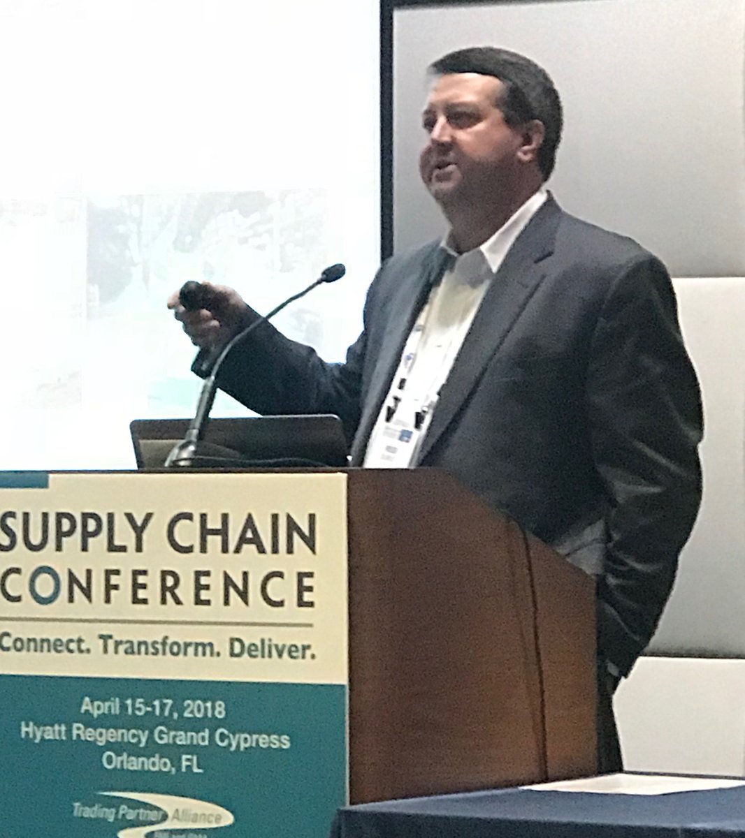 FHI_works's tweet photo. Reid Durst: "FHI is providing visibility into the @Wegmans supply chain with a greater level of detail." #TPASupplyChain https://t.co/IAr6rWlHWz