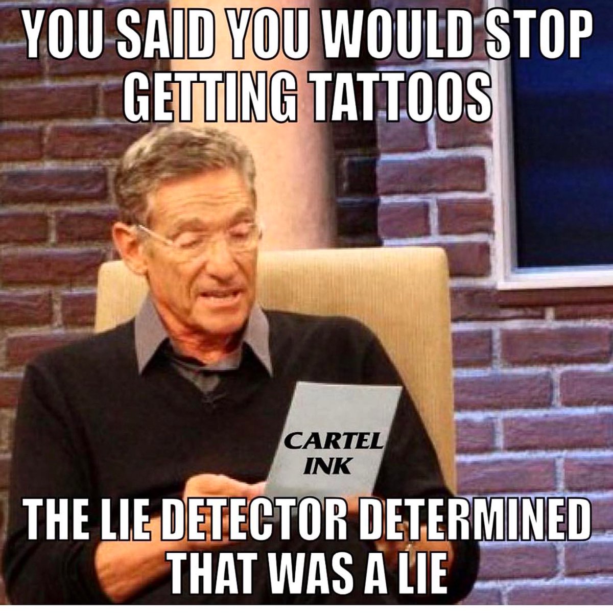 MiamiTattooCo's tweet photo. #Guilty
#Repost @ink180boss
・・・
Guilty as charged Maury!! https://t.co/I5Ij6mYdin