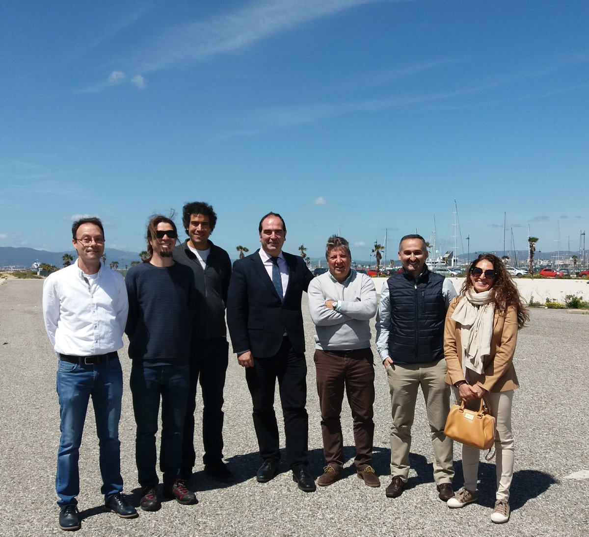 liferemopaf's tweet photo. El equipo del #LIFEproject #REMoPaF visita la zona receptora para los ejemplares de #ferruginea en @PuertoAlgeciras. @ACCIONA @puertodemelilla @unisevilla @liferemopaf @LIFEprogramme https://t.co/P3311j3qW9