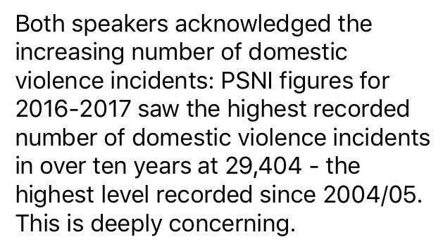 MissTwice's tweet photo. . @SDLPwomen are running a spotlight series on #SDLP18 and the first in the series is our motion on domestic violence! We were delighted @doloreskelly and @Noreenmcclella1 spoke on the motion, which passed unanimously.
➡️ https://t.co/BTlwoI2laq
@caoimhemcneill @PES_Women https://t.co/A5OWGQtk8Z