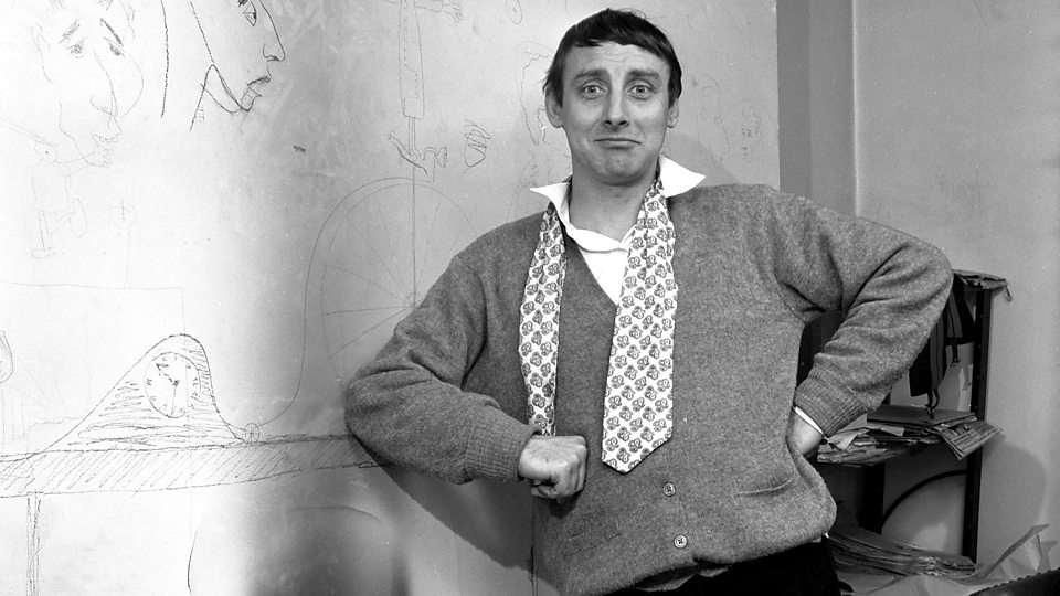 BritComSociety's tweet photo. Spike Milligan. Born on this date in 1918. https://t.co/3p2wyHiAg3