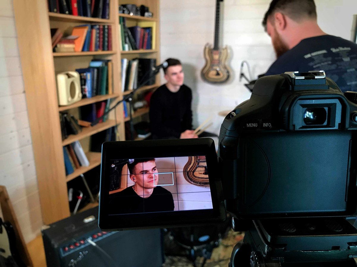 Yesterday we shot a stripped back live session for <a href="/GetKnownBeHeard/">Get Known, Be Heard</a> at the stunning Hamford Studio. Watch this space for news on its release in the coming weeks!