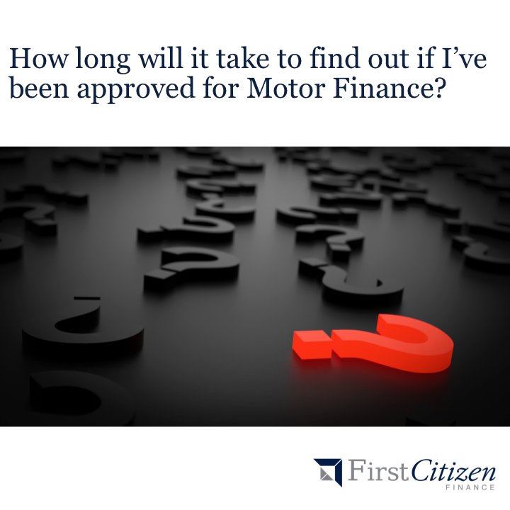 FirstCitizen_ie's tweet photo. Q - How long will it take to find out if I've been approved for motor finance?

A - Within 4 biz hours of your application being lodged - subject to full and complete information being provided.

Get a quote - https://t.co/g3dUQm54Xr

T&amp;Cs Apply.

#FirstCitizenFinance #CarFinance https://t.co/lmbUORuAo5