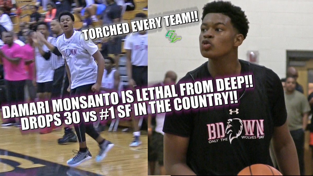 GreenLightViews's tweet photo. Damari Monsanto IS LETHAL!! DROPS 30 vs #1 SF IN THE COUNTRY!! "LET ME WORK HIM'' | AT #IHTOC | https://t.co/caO0GyxJ2k https://t.co/0bcZFequFo