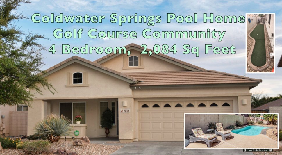 MichaelEwen1's tweet photo. Avondale 4 Bedroom Pool Home in Coldwater Springs
Check out this 2,084 Square foot pool home with Putting Green.
Open House Saturday April 21st from 10AM to 2 PM.  
12237 W Monroe St Avondale AZ
#ewenrealestate #avondalepoolhome 
https://t.co/OrWNpK7zOu https://t.co/jB6J7ud2GU