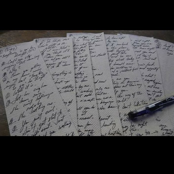 EverydayRadio's tweet photo. Wrote "Prepare Your Table" on these napkins 14 weeks ago...
It's Available Now on Vimeo!! (Link in IG bio) https://t.co/VLcnMFmpOy
#PrepareYourTable #ShortFilm #IndieFilm #IMDb #Actors #Writer #Director #Producer #WritersGuild #WGE #theBrand https://t.co/6Me82MahvA