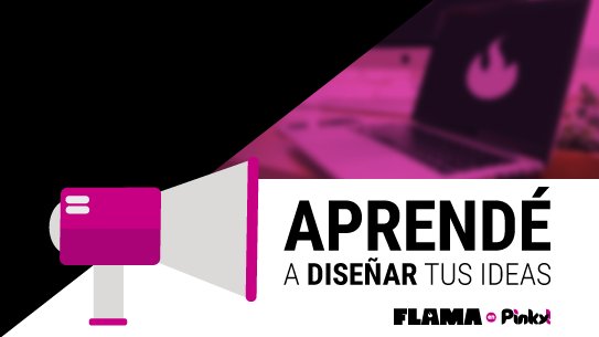 Le damos la bienvenida a los amigos de Flama🔥, que comenzarán a dar talleres y cursos para salir al mercado publicitario con buenas herramientas.
Enterate de mucho más en  👉  bit.ly/2GVWtRD.