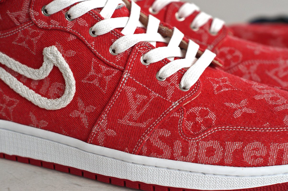 supreme louis vuitton jordan 1