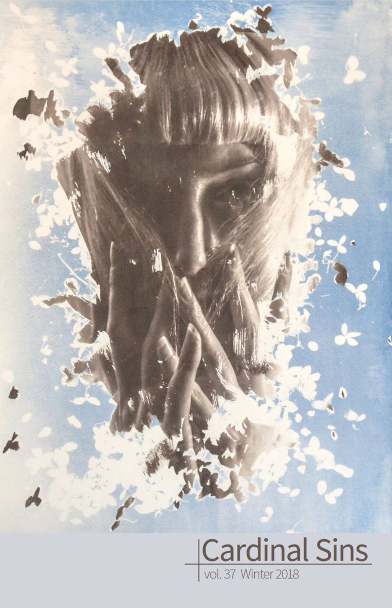 SinsJournal's tweet photo. Cardinal Sins invites you to join us, Wednesday, April 18, @ 7:30 p.m. as we celebrate the final issue of the academic school year. Hosted in the Roberta Allen Reading Room, we will have refreshments and good cheer as we look at some of the pieces from this issue. Please join us! https://t.co/pzcmySiOGH