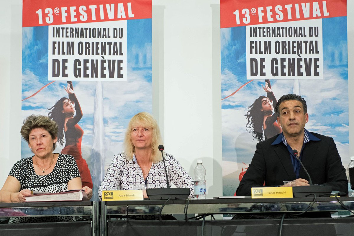 orbisswissphoto's tweet photo. Conférence de presse (Tahar Houchi, Alba Bianda): #Festival international du #film #oriental de #Geneva (21-29 avril 2018) avec quelque 100 films au #FIFOG2018 . « Nous parlerons surtout des femmes d’ici et de là-bas, cet Orient si proche (Patrice Mugny)». https://t.co/5kVIF4VYur