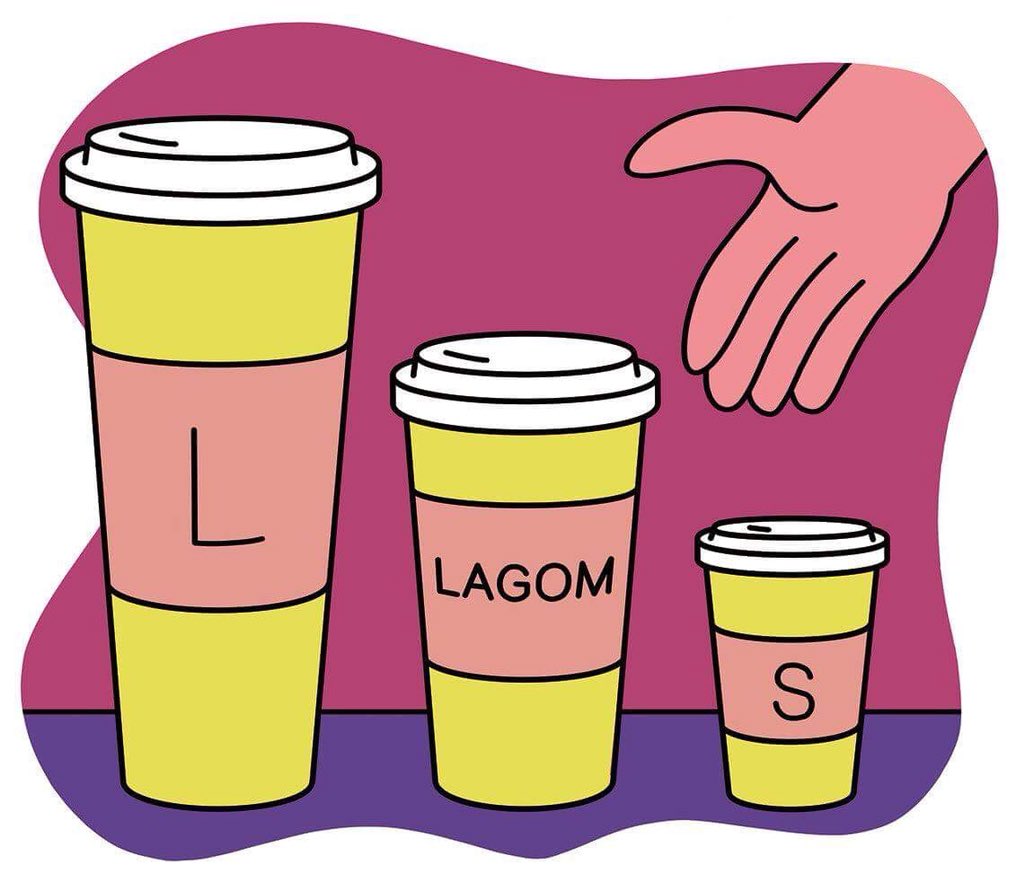 By now, you’ve probably heard of 🇩🇰 “hygge” &amp; 🇳🇴 “lykke” – but what about 🇸🇪 “lagom”? Meaning “not too little, but not too much either,” #lagom is more than just a word – it’s a way of life: ow.ly/8itf30jvRu9