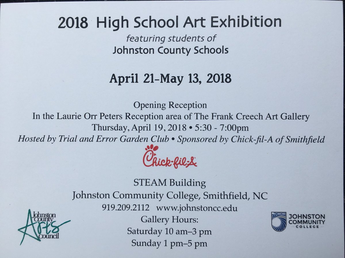 ECrewsArt's tweet photo. Great way to honor the amazing JoCo artists! #jocoarts #Sjhstrojans #sjhsart #highschoolart https://t.co/vy2WkkUJcV