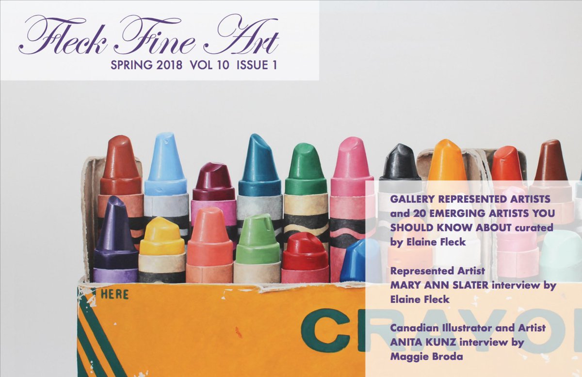 TorontoARTinfo's tweet image. April 4 - April 18
FLECK FINE ART CATALOGUE SPRING 2018 EXHIBITION
@efleckgallery 
(1351 Queen St. West)
torontoart.ca/event/fleck-fi…