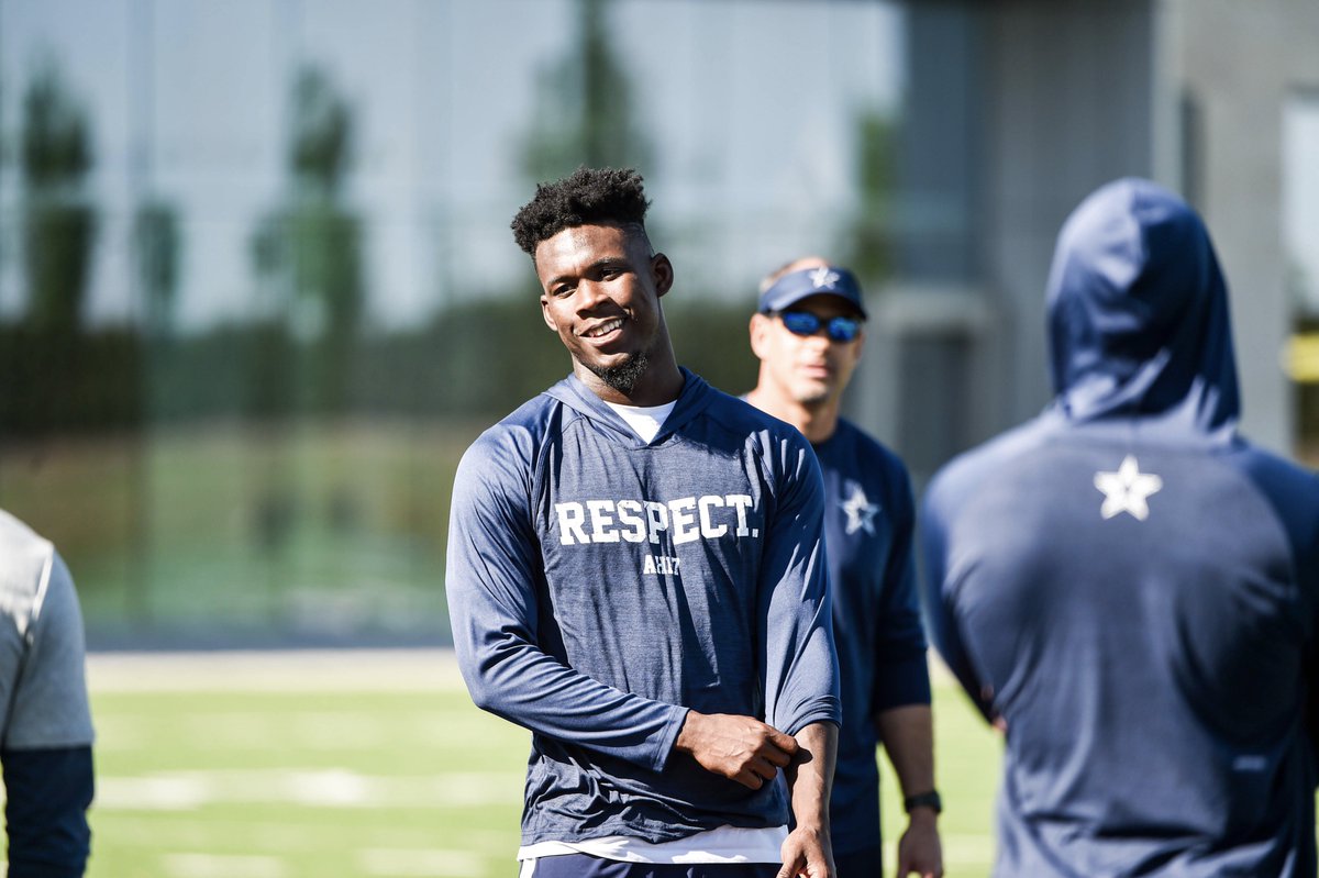 dallascowboys's tweet photo. 1st day for the new kid! https://t.co/Tq8BFqd1nO