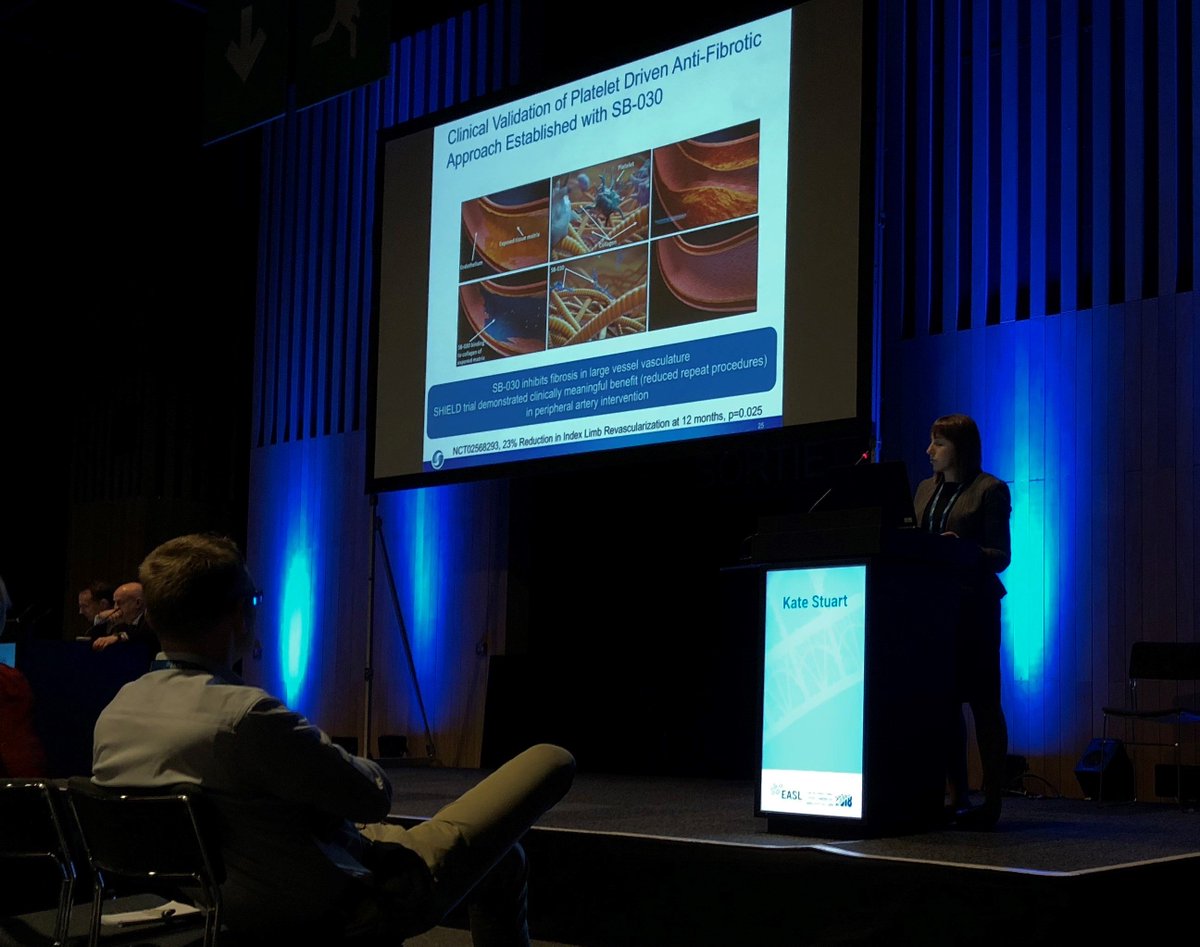 Symic Bio co-founder and Senior Director of Translational Biology Kate Stuart presents preclinical results from liver fibrosis candidate with matrix-targeting mechanism of action at #ILC2018; clinical development planned for 2019: prnewswire.com/news-releases/…