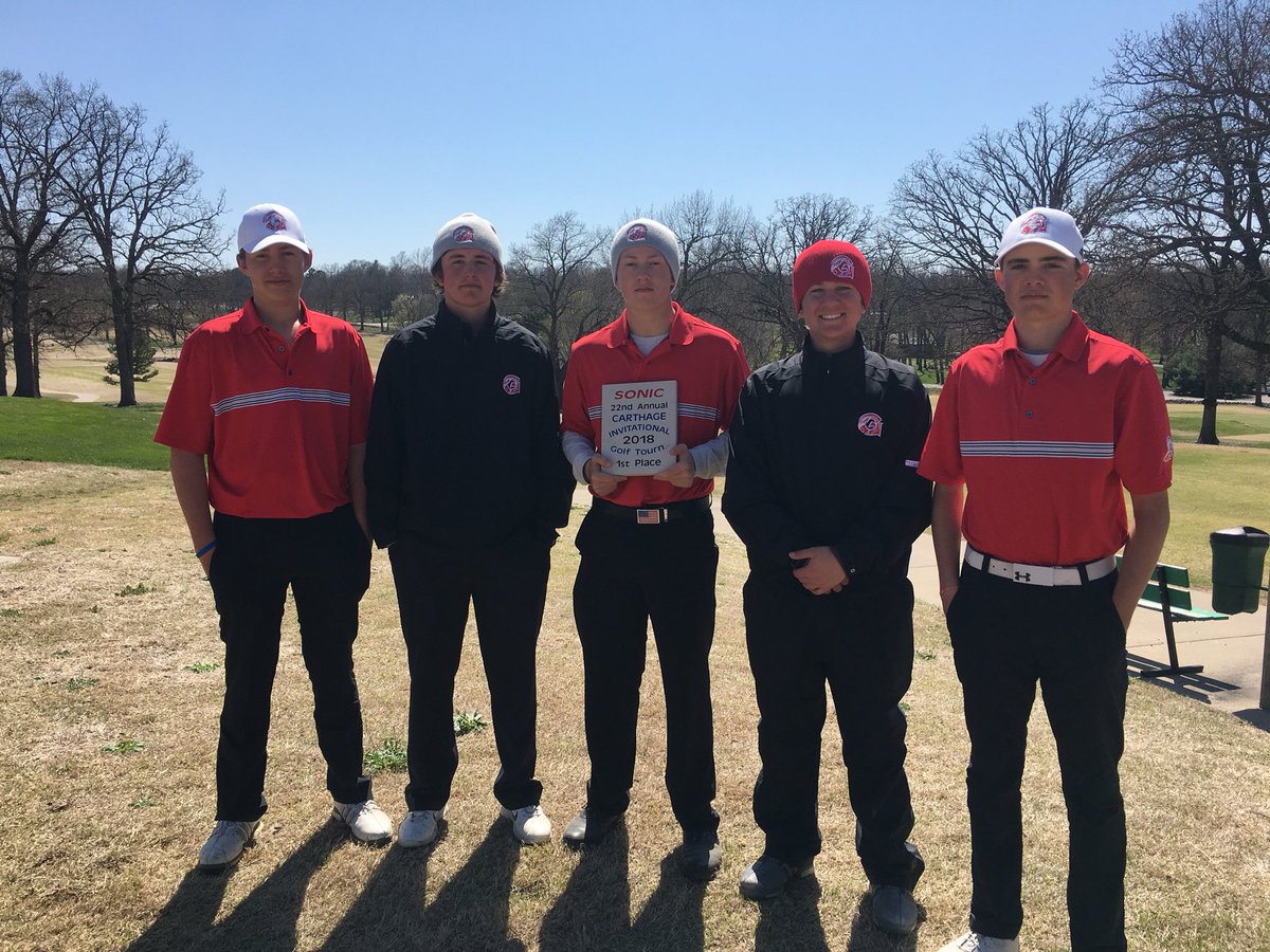 Carthage Invite Champion Dawson Meek fires 70 to lead Falcons to win, Conner Obert &amp; Luke Ogden 76 for Tie 5th, Jonathon Dixon 88, Colyer Kuntz 105