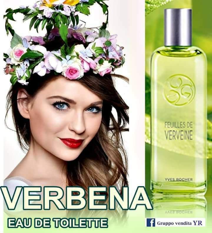 VERBENA 🌿 eau de toilette fresca, frizzante,agrumata ...e in più tiene lontani insetti e zanzare dalla nostra pelle 😁👍