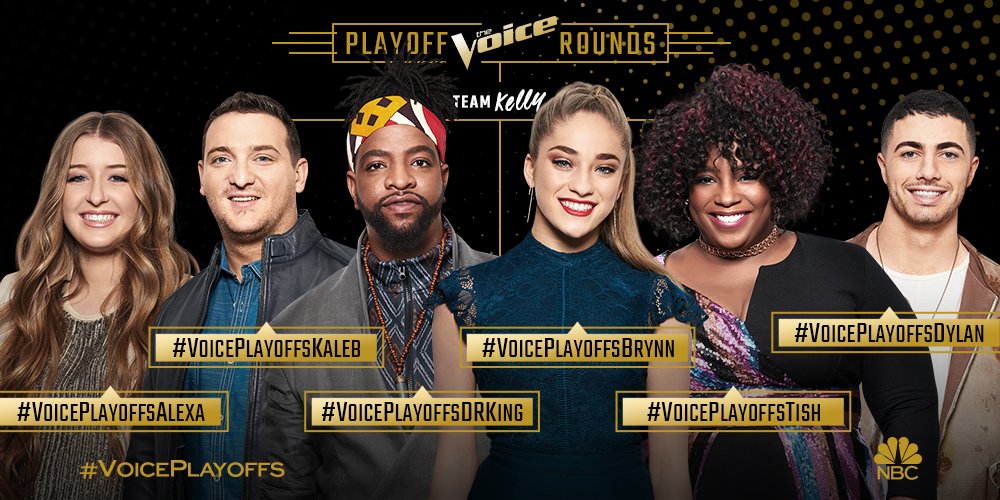 NBCTheVoice's tweet photo. Voting is open for #TeamKelly. Tweet to save your favorite artist from elimination NOW! #VoicePlayoffs https://t.co/E4OhbnqKXU