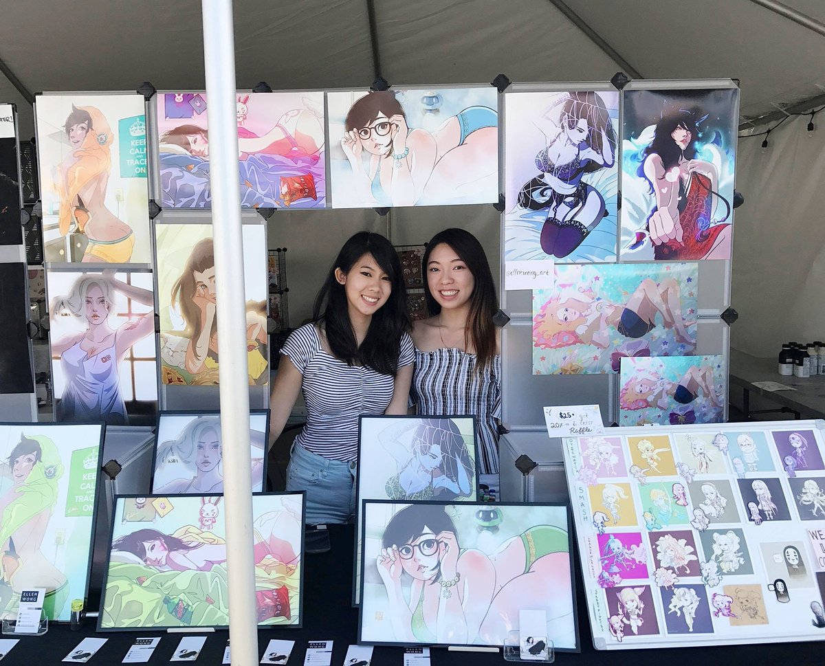 Well I must say that beachcon was another successful year! It was super fun and it was great meeting so many new and returning people! Hope to see you all again next year! 

#beachcon #beachcon2018 #artistalley
#overwatch #blizzard #leagueoflegends #riotgames