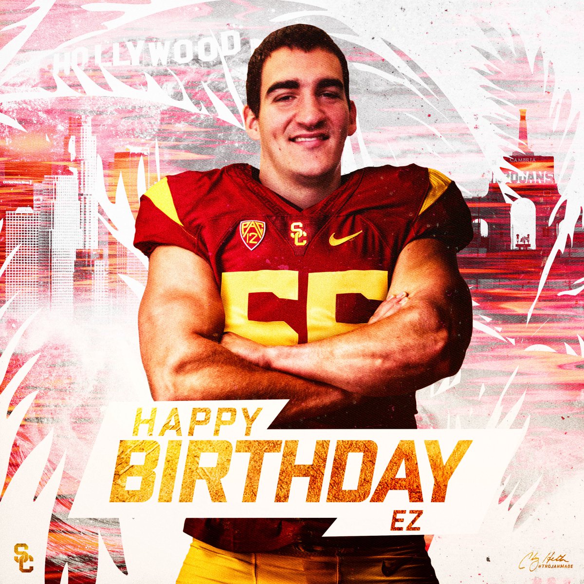 TheUSCMayor's tweet photo. HAPPY BIRTHDAY TO MY GUY, @ERICZ_USC! THE GM OF @TROJANELITE! #MYGUY #HYFD #FIGHTON https://t.co/CbdDko4sqE