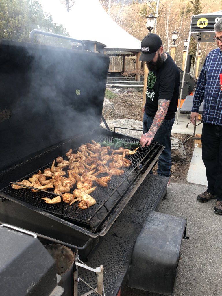 DebbieSchaeffer's tweet photo. Thank you @OpBBQRelief for a wonderful time Grill’n and Chill’n in the Catskills! I took my #BBQ to the next level meeting @Moecasonbbq @BigGreenEgg Expert Eric Mitchell, Dutch Oven Expert Brent Bolton and the OBR team! Looking forward to next year! #IAMOBR https://t.co/jllI5PAPr7