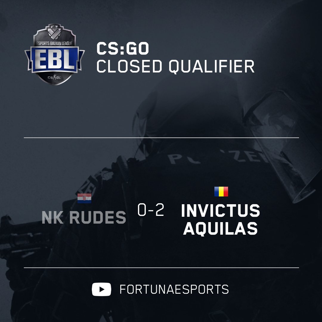 FortunaEsports's tweet photo. After a quick 2-0 @InvictusAquilas secures their SF spot together with Dzverove. We'll be back Thursday with games between @Bpro_gaming and RedFear Esprots followed by @XPCgg vs ROG Warriors! https://t.co/xnc7O6s361