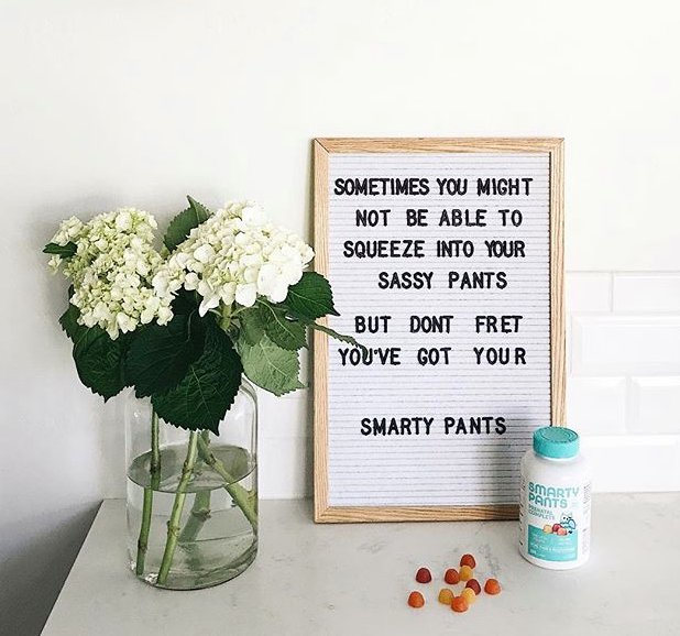 We love some sassy stretchy pants!! ;)  And we also love our <a href="/SmartyHealth/">SmartyPants Vitamins</a> - for those of you that joined us at the show last month and received smartypants samples and gifts... did you try them?  Did you love them too?!  

#babybump  #prenatalvitamins #prenatals #babybumpexpos