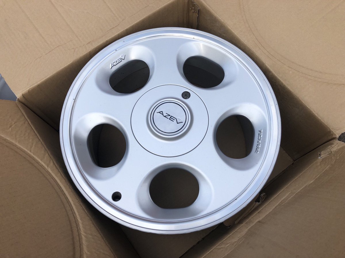 HighCo's tweet photo. Sold these babies yesterday, such a shame they didnt fit the Swift without spacers ๐ #azevb #azevwheels #savethewheels #wheelwhores #oldschoolwheels https://t.co/qQ5oMx1FNN