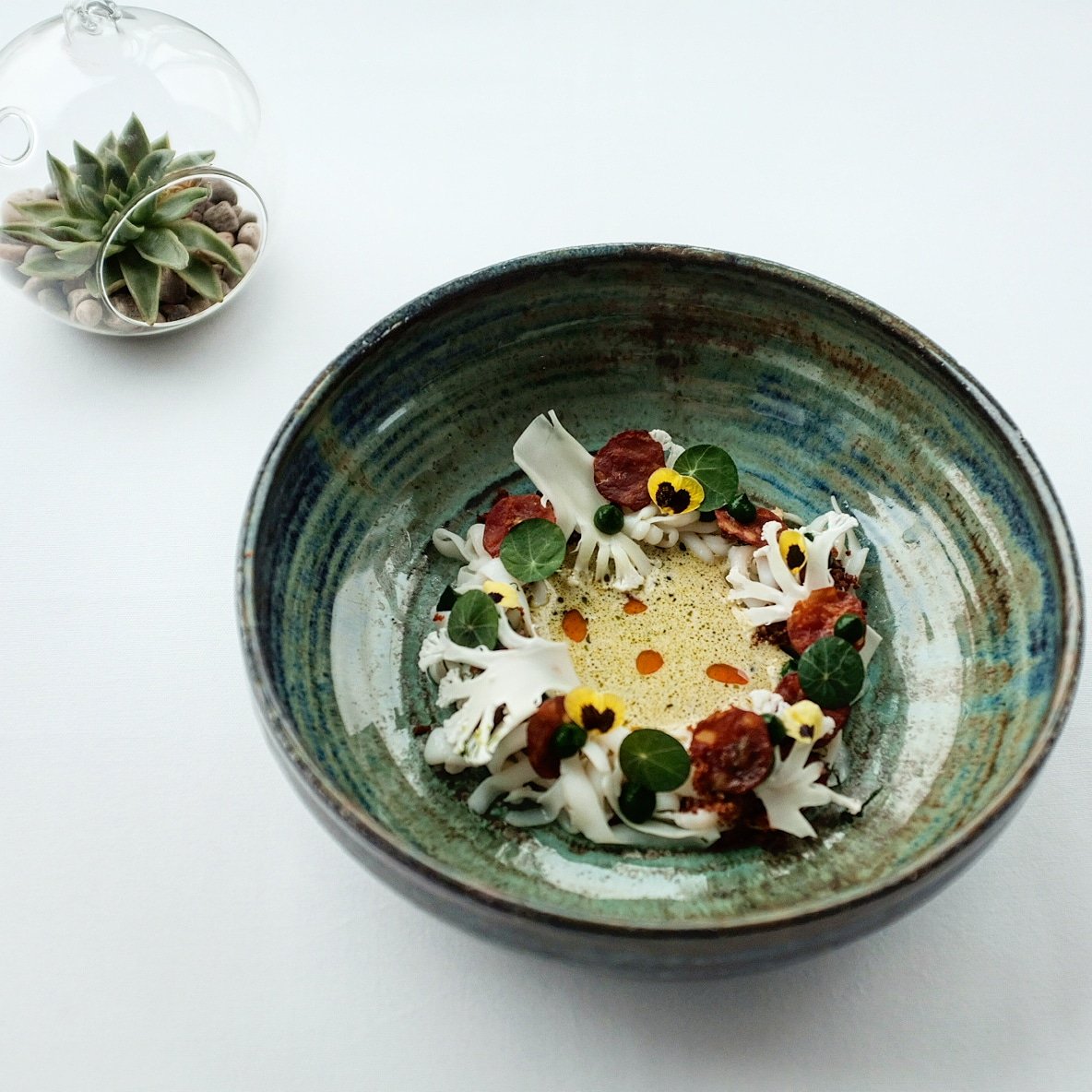 Squid, cauliflower, chorizo #London #Food #foodart #delicious #tasty