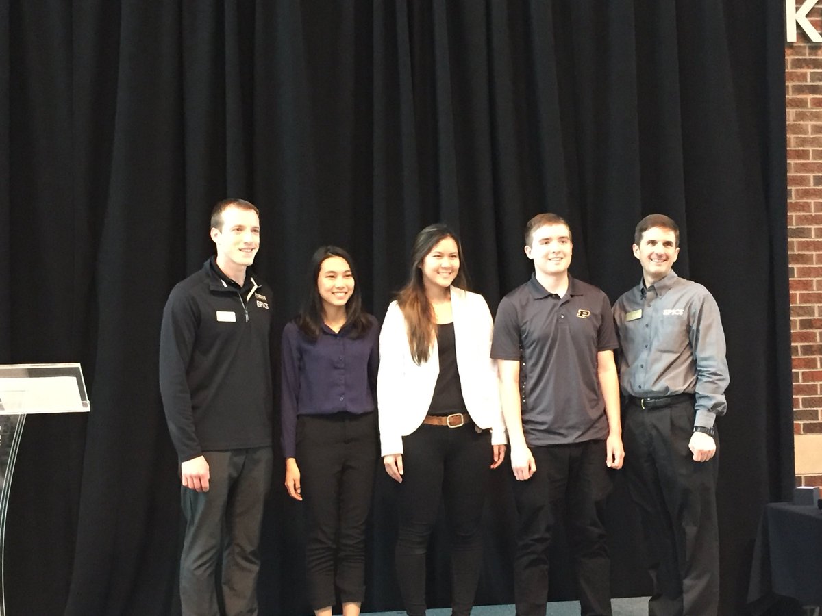 seyedalighahari's tweet photo. #SmartCity wins the #innovation award for their unique technological contribution to the community. @EPICSPurdue @PurdueFYE @LifeAtPurdue https://t.co/26VzUJmHpW