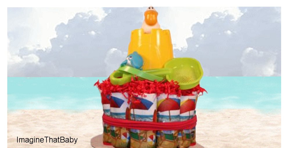 ImagineThatBaby's tweet photo. Beach Baby Diaper Cake @Etsy https://t.co/e1fOJWj13u  #beachbaby #etsyteamunity #babyshower #integritytt https://t.co/2IcRjHBuIx