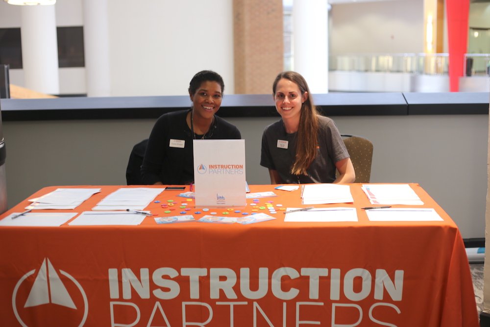 TFAIndy's tweet photo. Always a treat to host our community partners! Thanks for coming out to #Indy10AS to engage with our corps members and alumni. @ThrivalAcademy @InstructUP  @DemocracyPrep @Arts4LearningIN https://t.co/EB2vVsmQSL