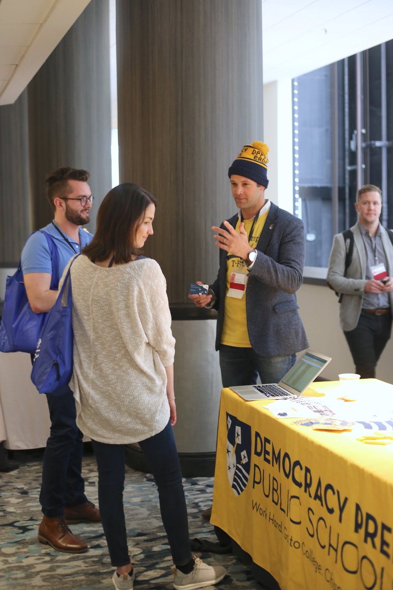 TFAIndy's tweet photo. Always a treat to host our community partners! Thanks for coming out to #Indy10AS to engage with our corps members and alumni. @ThrivalAcademy @InstructUP  @DemocracyPrep @Arts4LearningIN https://t.co/EB2vVsmQSL