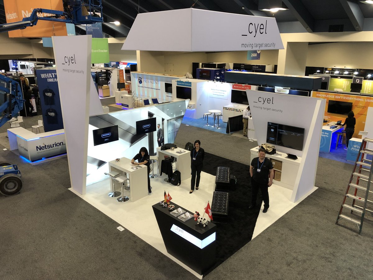 Just three hours to go! Final touch up, join the #movingtarget #security revolution at #RSAC2018