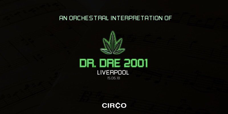 A combination of traditional orchestra and live hip hop, this complete rendition of Dre’s album ‘2001’ and other classics will be something else 💚👌🏻

Final release and VIP tickets available at eventbrite.co.uk/e/an-orchestra…