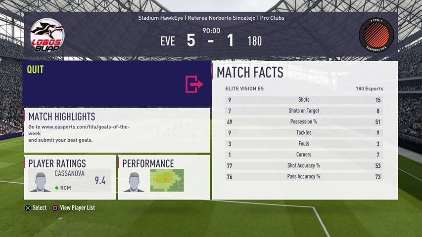 ELITEVISION_ES1's tweet photo. @ELITEVISION_ES1 Play well in tonight 5-1 win against @180Esports GG
 
K4S_HD @k4SHD1  GOALS 2
Zz_AYDERR_zZ G 1 A 3 
FATROB @FatRob97PSN  G1 A 1 
shaynz pufa G 1

MAN OF THE MATCH PERFORMANCE 
DIDNOTCRYBRO @Didnotcrybro_PS  SAVES 10
@OfficialVPG @VPG_League_2 https://t.co/ECOcs8aOhE
