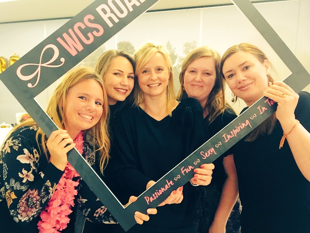 GraceMees's tweet photo. Fun and inspiring! #WCSroadshow #hkm #fun #topteam #hkmfun #sheros @HunkemollerBENL @HeidiBeek @Francesjanssens https://t.co/xKHjpHjolt
