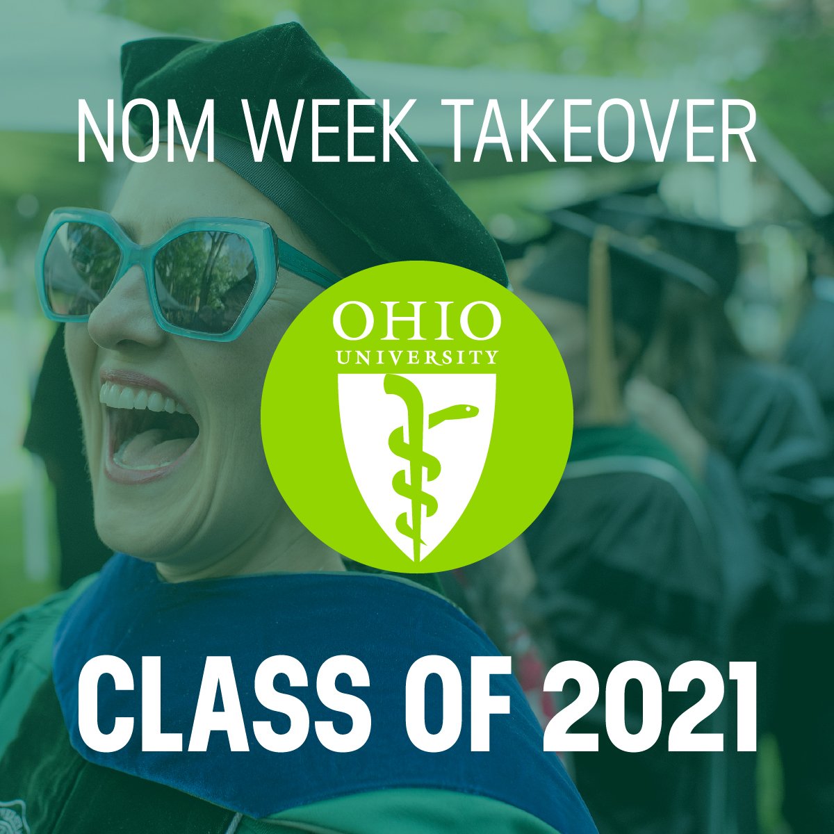 OUHCOM's tweet photo. How are our #medstudents celebrating #NOMWeek2018? Check out their #StudentTakeover this week on our new #Instagram account: @OUHCOMlife! Follow us to learn what it's like to study and work at our @medschool. #CareLeadsHere #OhioDOMonth https://t.co/FOPK74ZVno