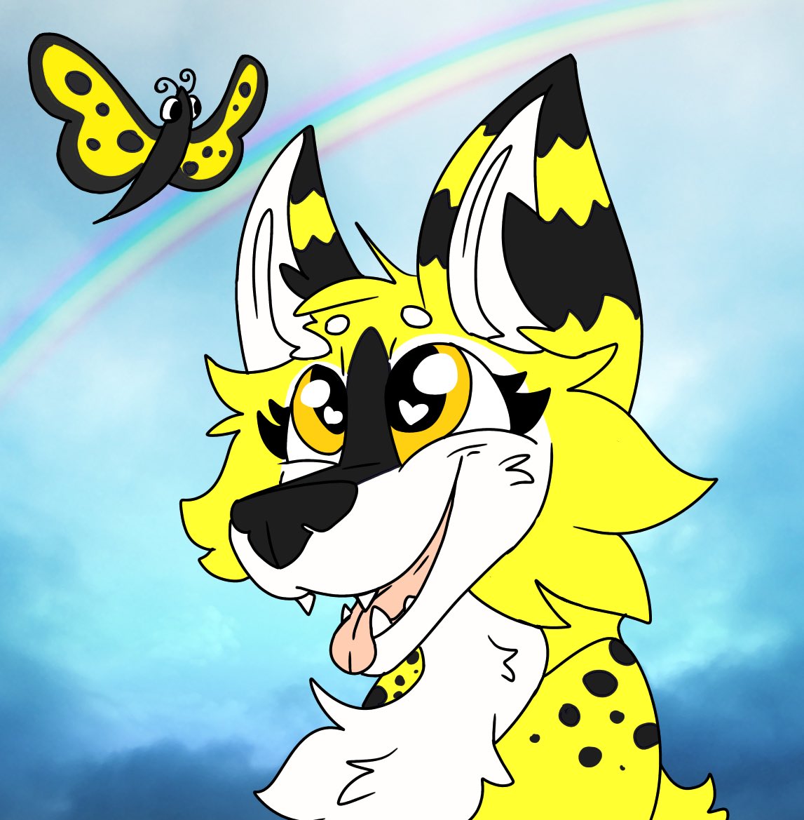 Doodled an old character