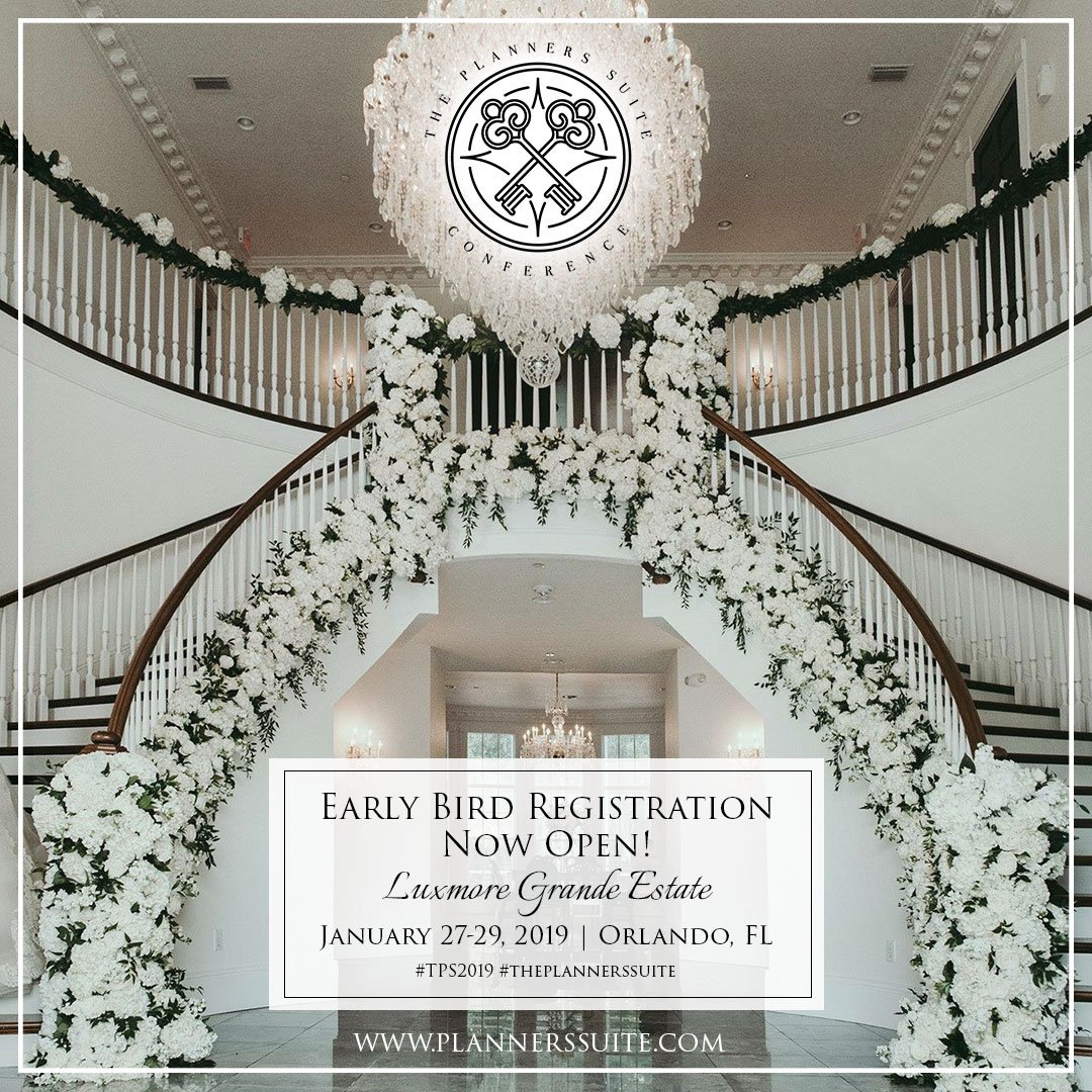 CompletelyY's tweet image. EARLY BIRD REGISTRATION NOW OPEN for The Planners Suite 2019! - mailchi.mp/1ebccb419992/p…