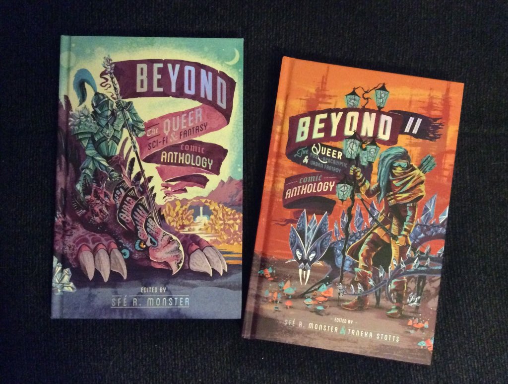 akaTheReader's tweet photo. I was getting jealous of everyone sharing their pics, but it’s finally my turn! The beauty on the left joins the lovely on the right I already had.

Flipped through it quickly, and so much awesomeness awaits! https://t.co/oZxa6TMmp1