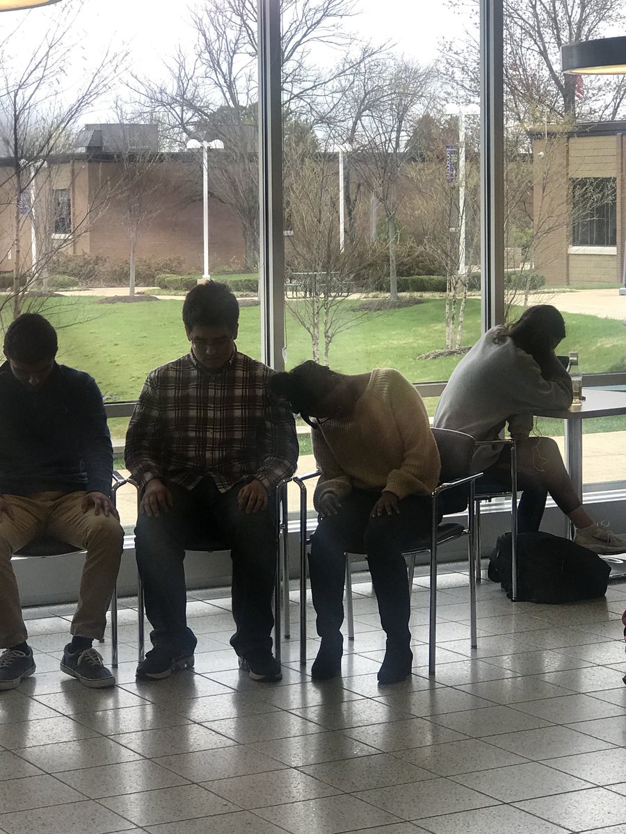 loactivities's tweet photo. Our students who volunteered to get Hypnotized got in a well deserved nap😴 Thank you for putting on an entertaining show!  #novalife #studentlife #bodlynova https://t.co/KTqxWkn07d