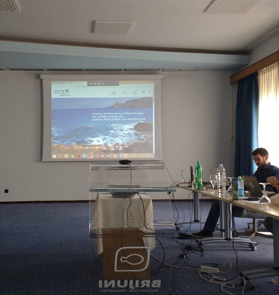 NP Brijuni (@npbrijuni) on Twitter photo Meetings regarding MPA-Adapt #MPADAPT project were successfully held last week on the Veliki Brijuni island. Thank you all for an excellent cooperation and a great atmosphere.<a href="/PNPC83/">Parc nat. Port-cros</a>, <a href="/IUCN_Med/">IUCN Centre for Mediterranean Cooperation 🌿</a>, <a href="/ampisolepelagie/">AMP Isole Pelagie</a>, @ Area-Marina-Protetta-Portofino, and @MedProgramme
#medadaptation Meetings regarding MPA-Adapt #MPADAPT project were successfully held last week on the Veliki Brijuni island. Thank you all for an excellent cooperation and a great atmosphere.<a href="/PNPC83/">Parc nat. Port-cros</a>, <a href="/IUCN_Med/">IUCN Centre for Mediterranean Cooperation 🌿</a>, <a href="/ampisolepelagie/">AMP Isole Pelagie</a>, @ Area-Marina-Protetta-Portofino, and @MedProgramme
#medadaptation