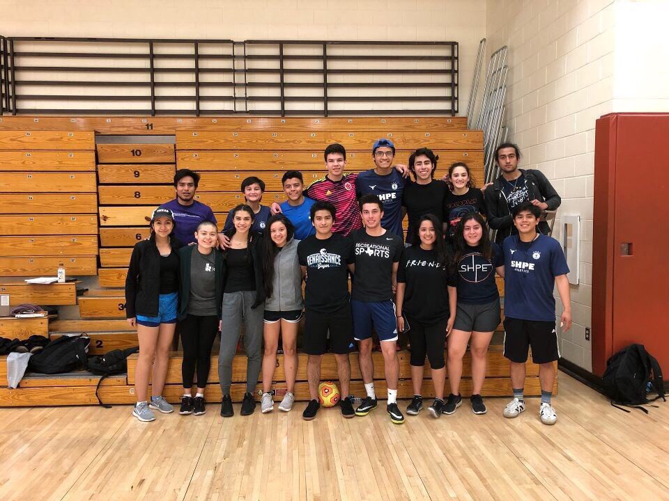 UTSHPE's tweet photo. We had a successful SHPE weekend!! Indoor soccer tied 2-2, UT SHPE got 3rd at Lonestar Showdown, M&M went kayaking, and we had some awesome runners at Longhorn Run!!! #utshpe #shperegion5 #SHPEfamilia https://t.co/T40v3PO0jN